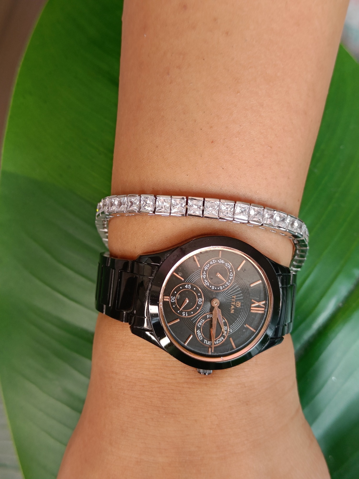 20 Cent Princess Shape Tennis Bracelet - 4