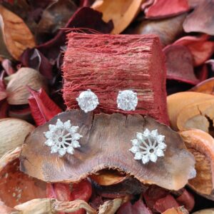 Floral Detachable stud