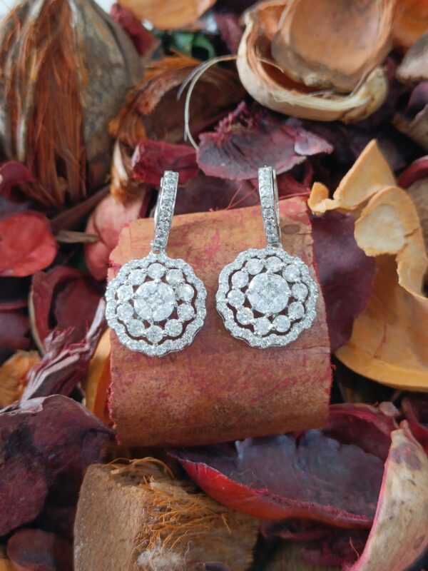 Floral Hanging Earring