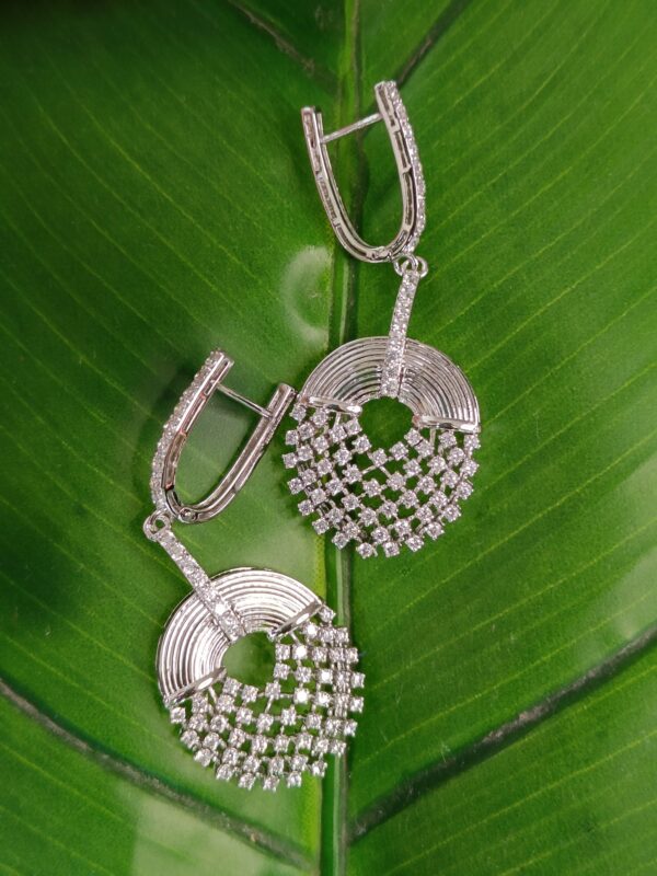 Rainbow Cubic Zirconia Earring