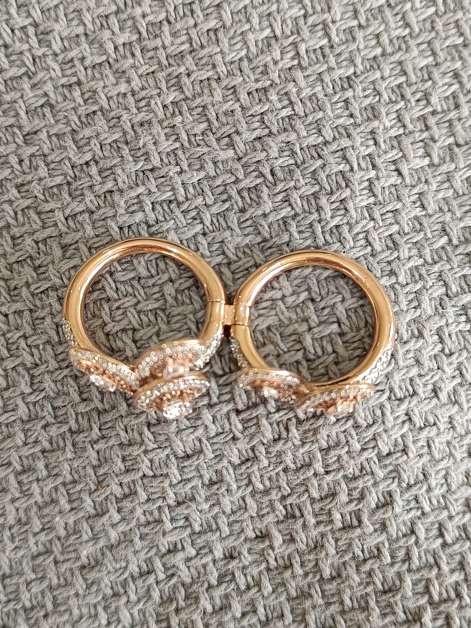 Two Finger Cum One Finger Ring - Fineryy