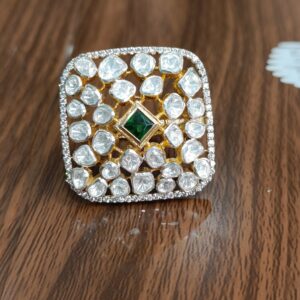 Polki Cocktail Ring