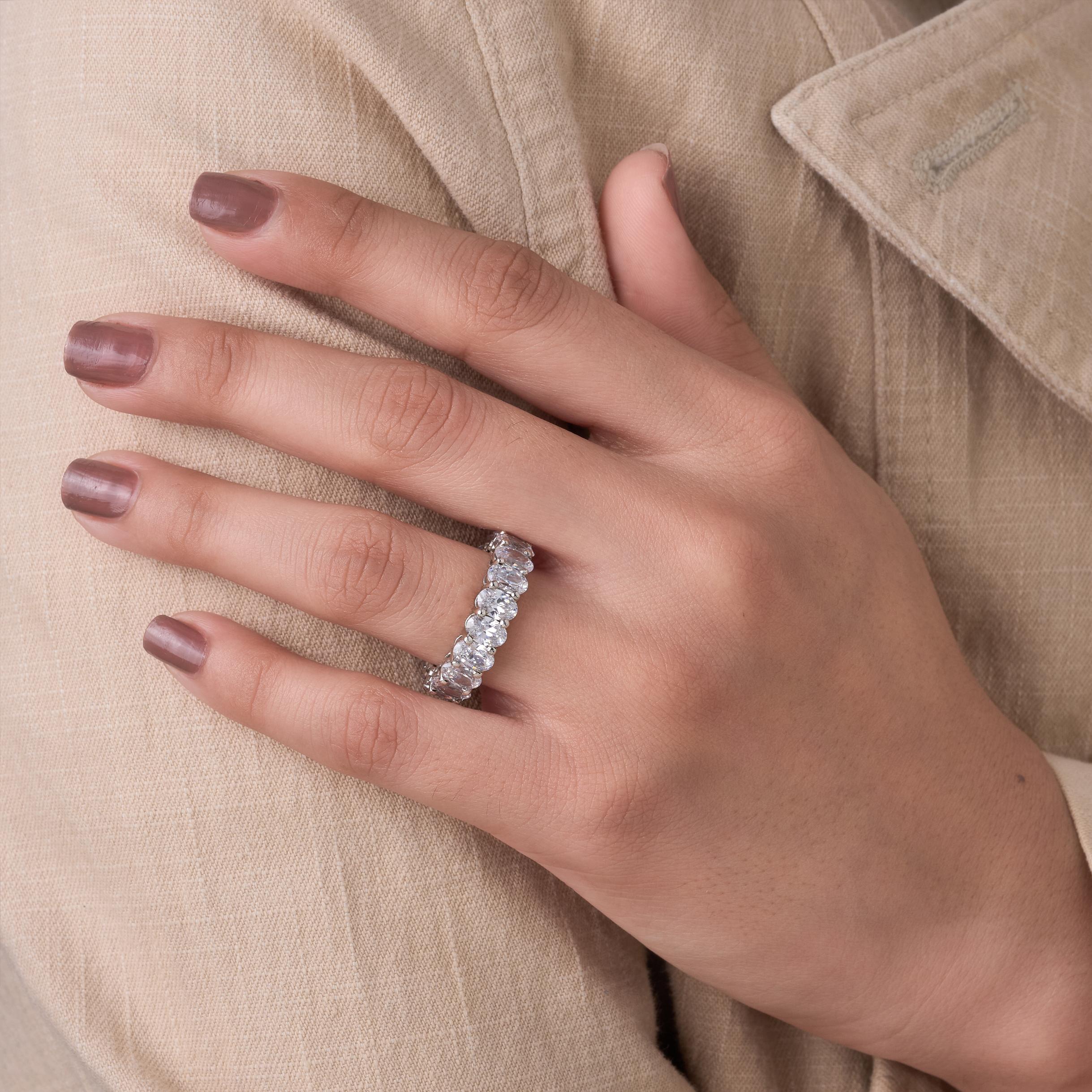 Oval Cut Full Band - 4