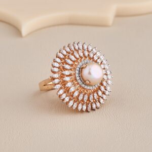 Marquis Pearl Ring