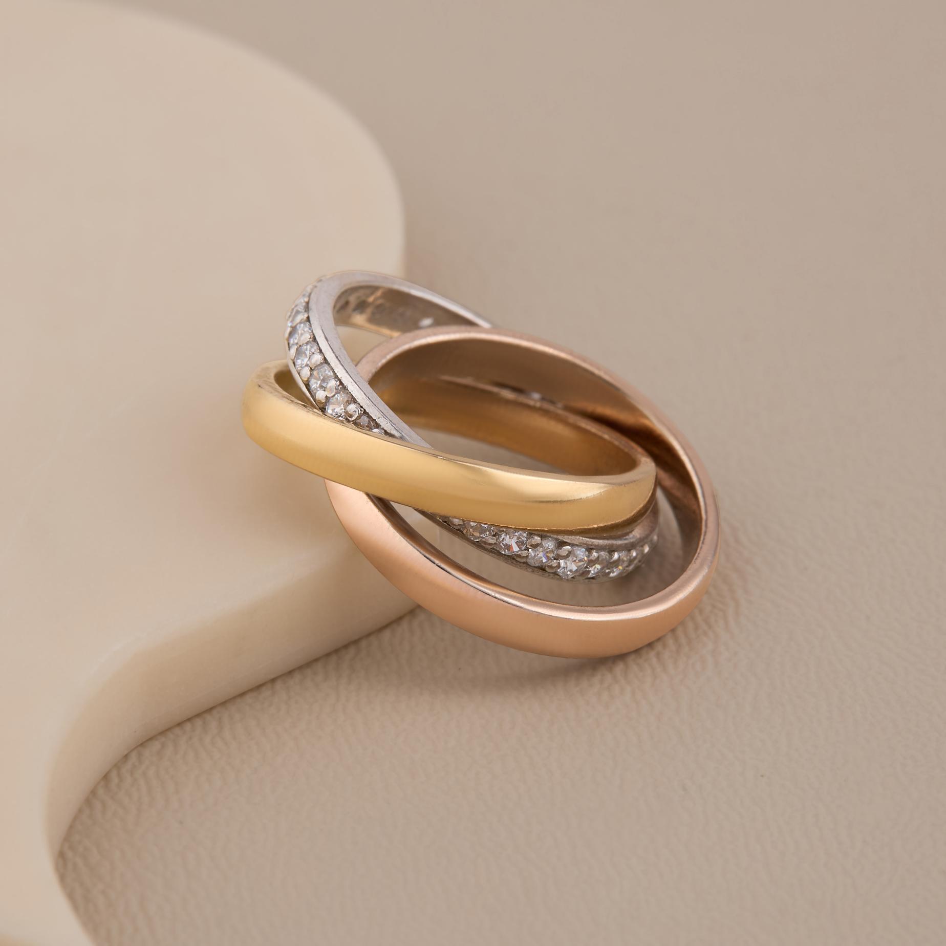 Tri Colour Ring - 3