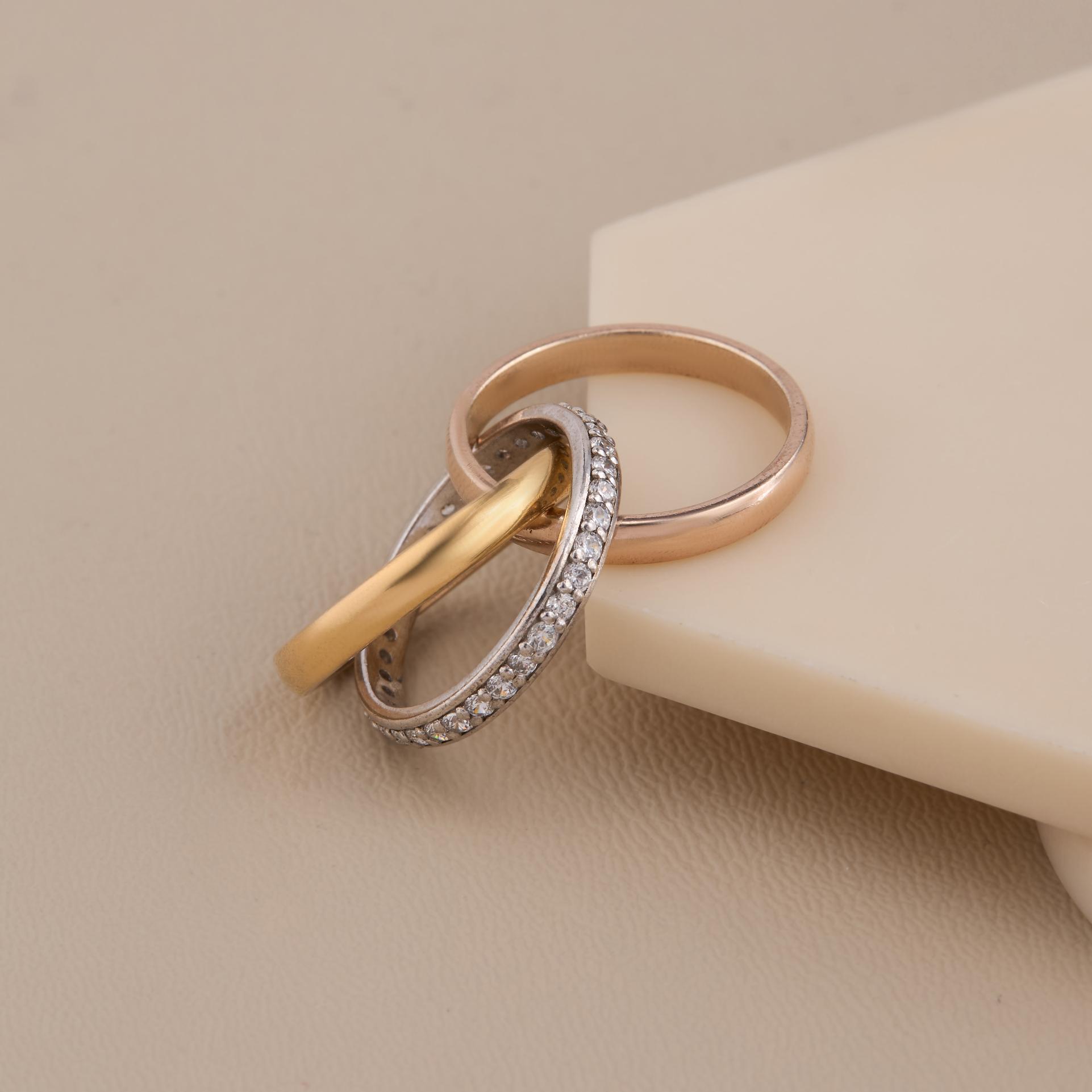Tri Colour Ring - 4