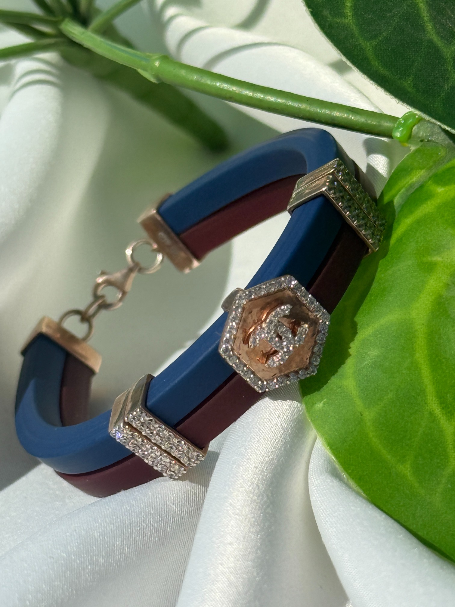 Dual Silicon Belt Bracelet Dual Silicon Belt Bracelet