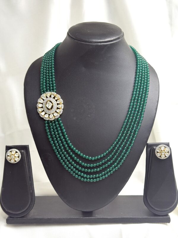 Green Beaded Necklace