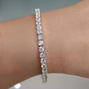 Round Tennis Bracelet