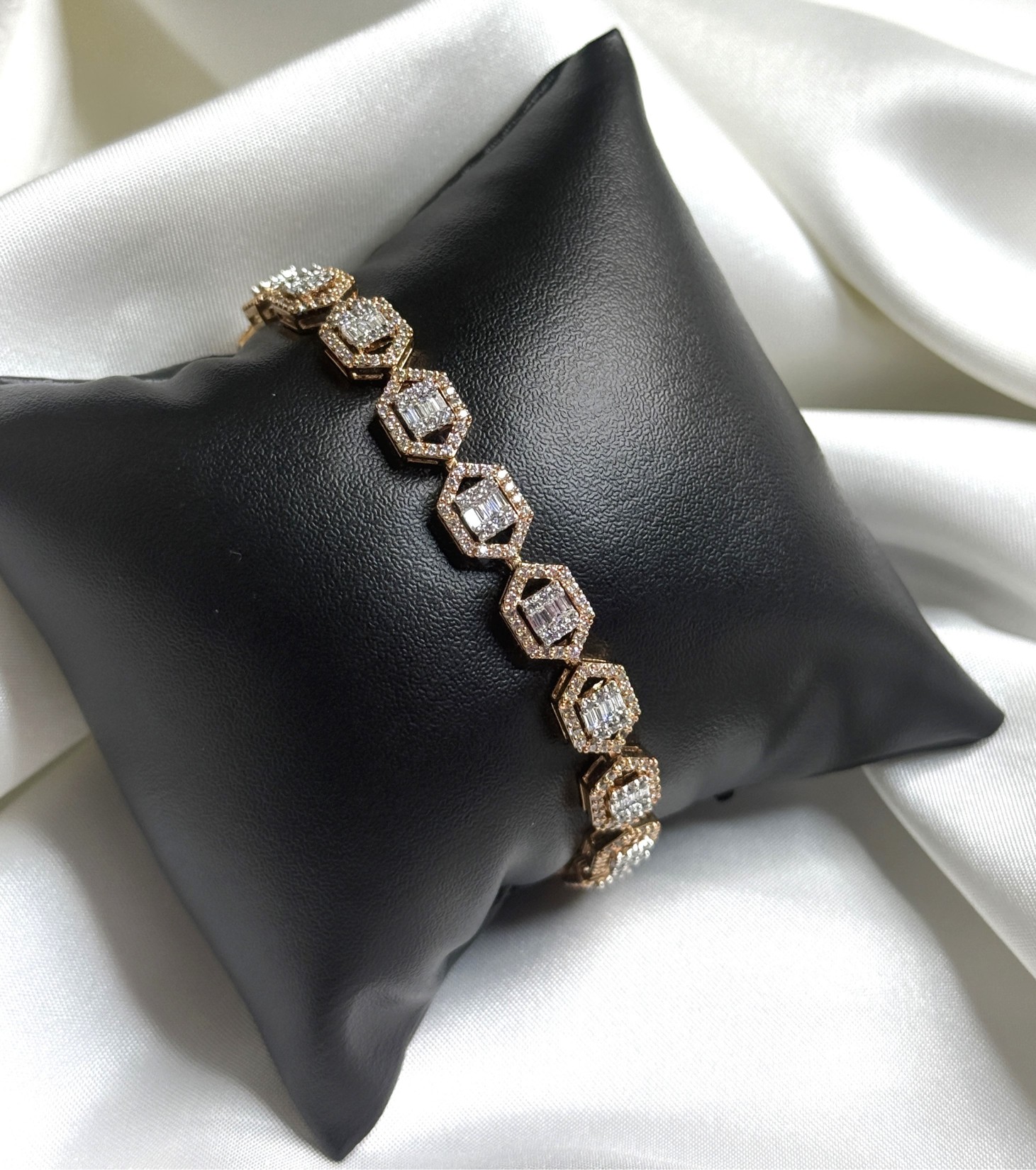 Rose Gold Plated Designer Bracelet