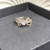 Silver Solitaire Ring