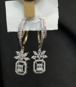 Designer Silver Earrings 
