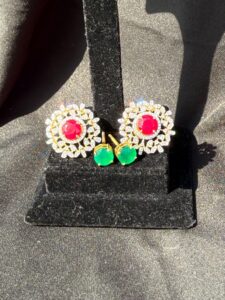 Floral Stud Earrings 