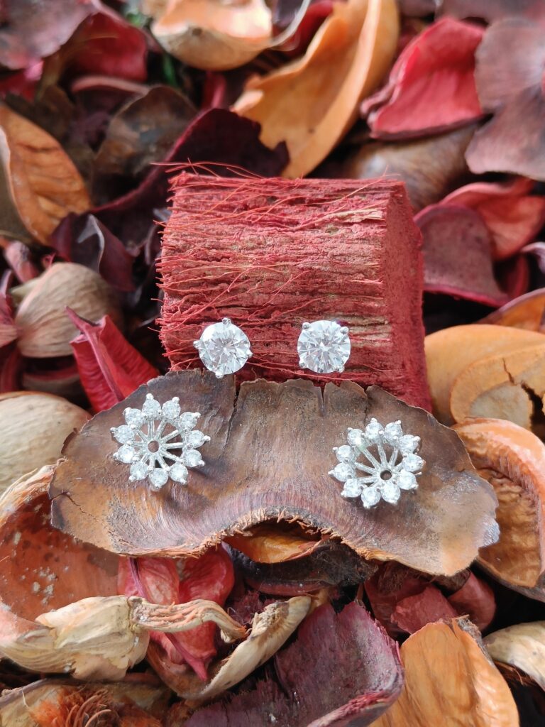 Floral Detachable Stud