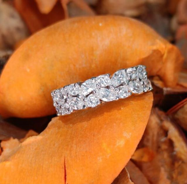 Marquis and Round Half Band