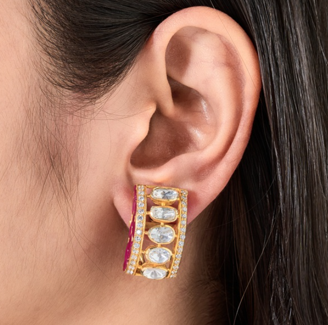 Ruby Earrings