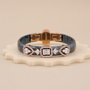 Baguette Bloom Midnight Designer Bracelet - 1