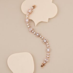 Seraphina Multi-Shape Sparkle CZ Bracelet - 1