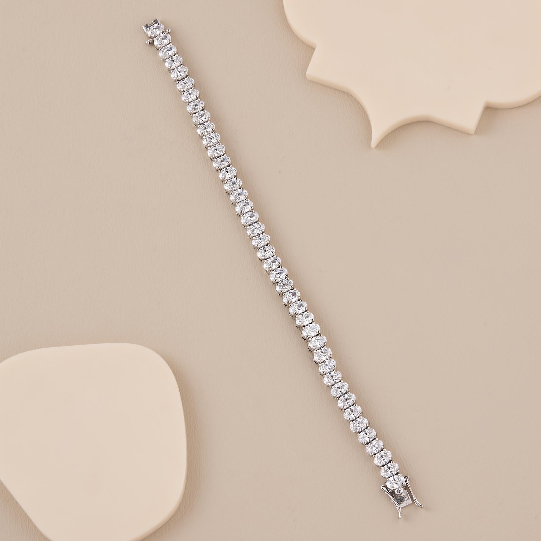 Celeste Classic Round CZ Tennis Bracelet - 1 Celeste Classic Round CZ Tennis Bracelet - 1