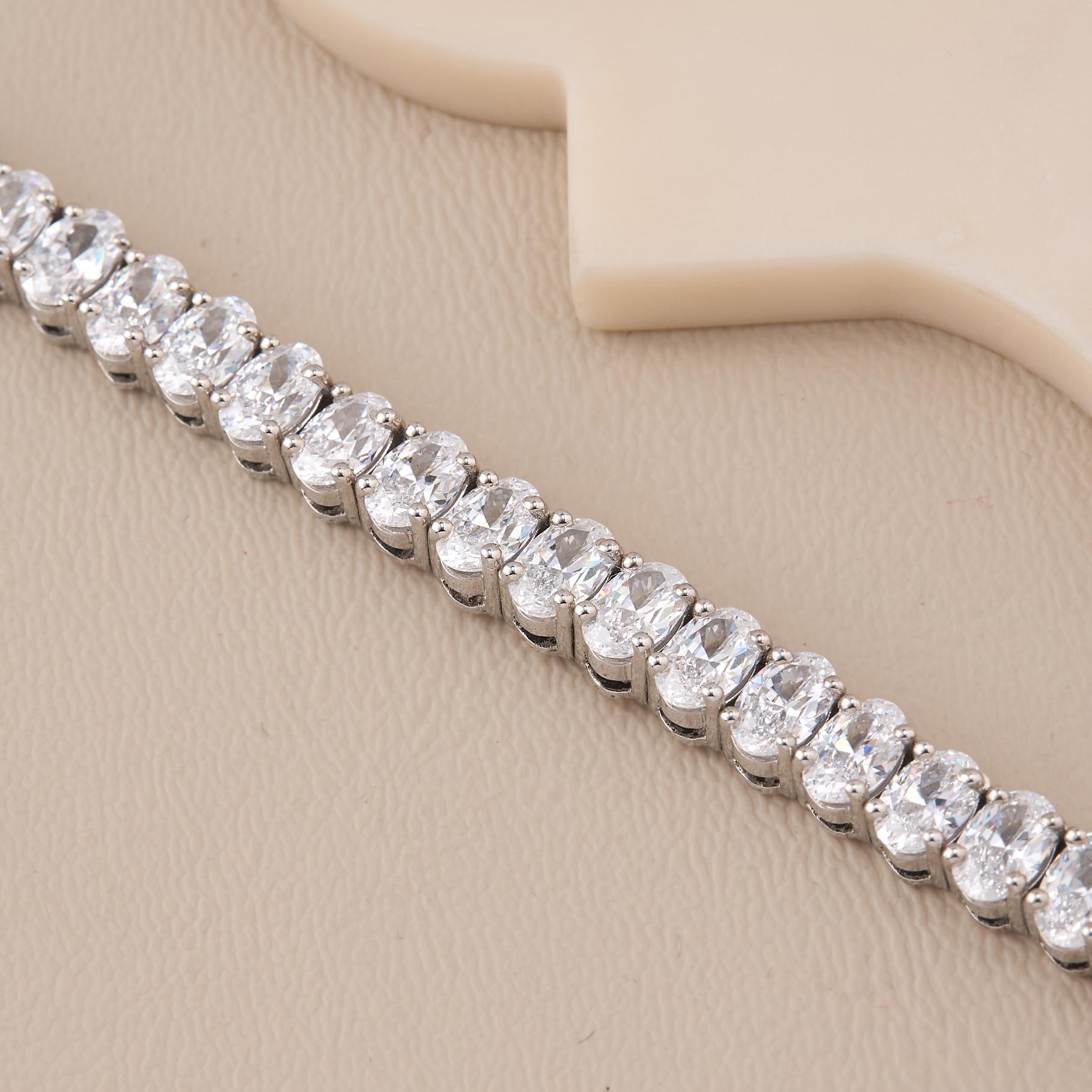 Celeste Classic Round CZ Tennis Bracelet - 2